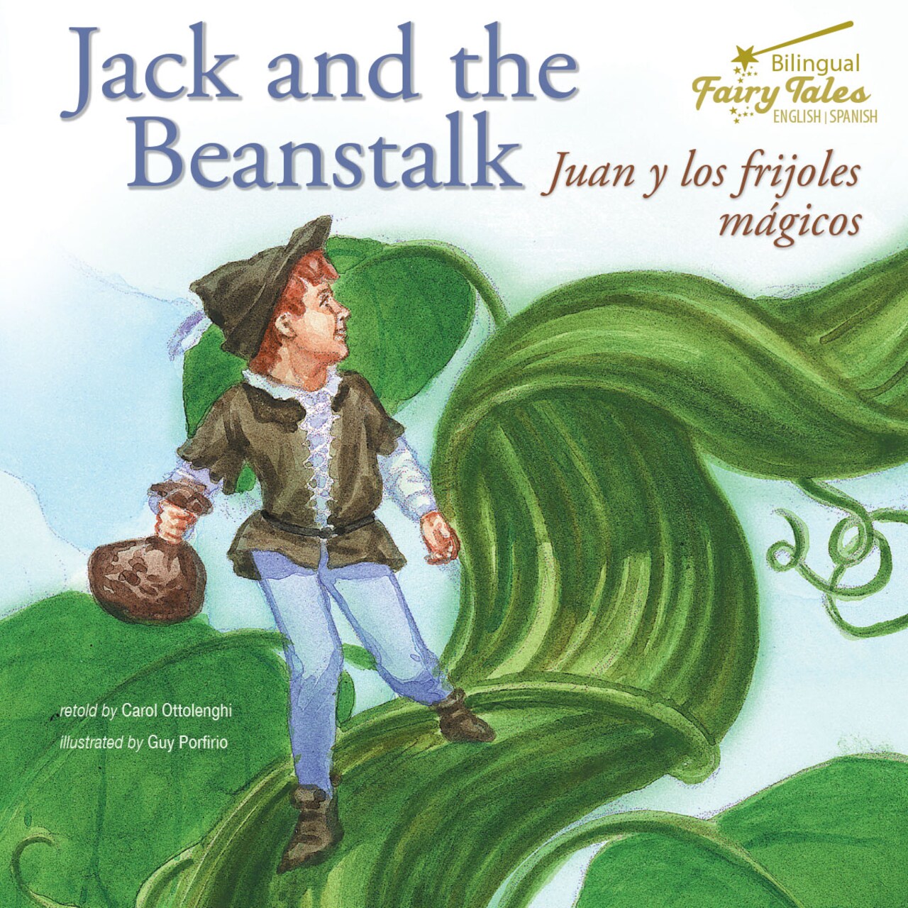 Rourke Educational Media Bilingual Fairy Tales Jack and the Beanstalk Reader